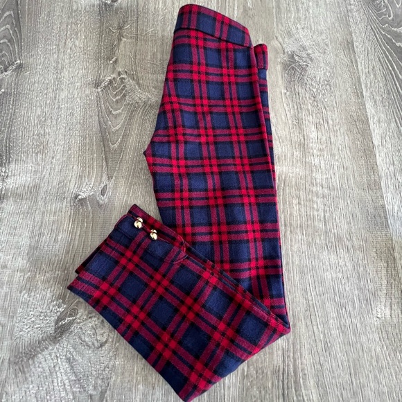 Janie and Jack Tartan Holiday Pants NWOT - Picture 4 of 6